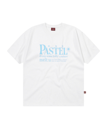 パステルTシャツ ホワイト