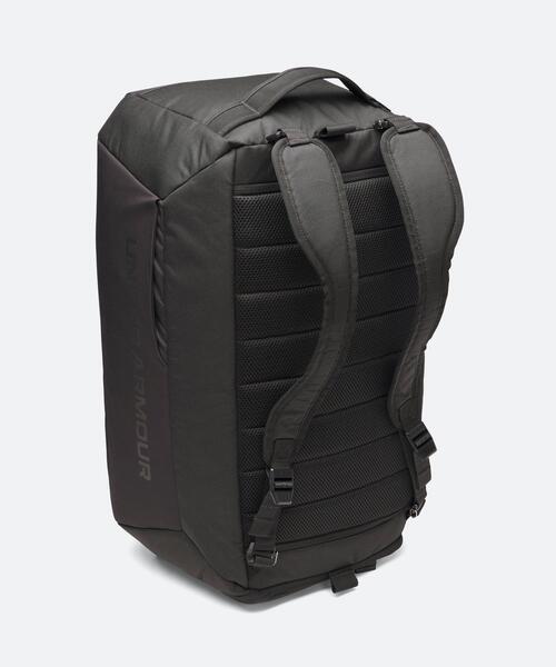 UNDER ARMOUR（アンダーアーマー）の「UAアンディナイアブル バックパック ダッフル Mサイズ（トレーニング/メンズ/レディース）（ボストンバッグ・レディース・ブラック・ONESIZE）」の3枚目の写真