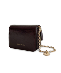 COTEDEMOI（コテドムア）の「Page Zip Chain Wallet - Chocolate Brown（財布）」