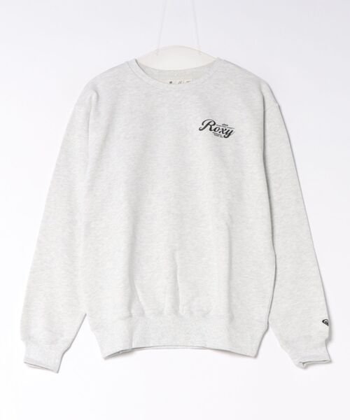 ROXY(ロキシー)の「ROXY HISTORICAL LOGO PO ヒストリカルロゴ スウェットプルオーバー 【2026年秋冬モデル】(スウェット・レディース・グレー/ホワイト/ブラック/ブルー・LARGE/SMALL/MEDIUM)」の3枚目の写真