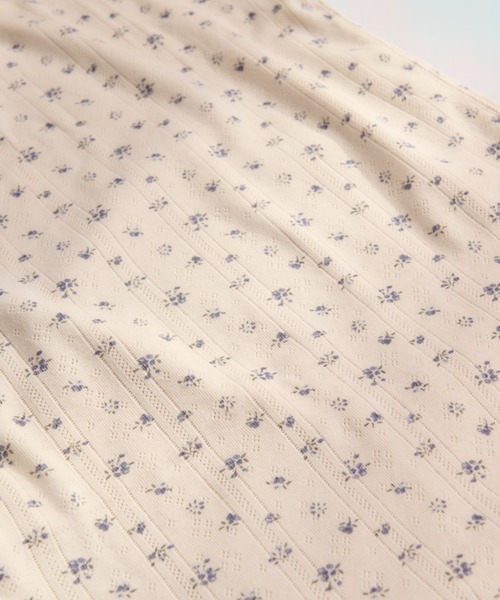 JEMORGAN（ジェーイーモーガン）の「針抜きフライスフラワー柄　ハーフスリーブクルーＴ（パック入）（Tシャツ/カットソー・レディース・ネイビー/ブルー/レッド/ブラック・FREE）」の19枚目の写真