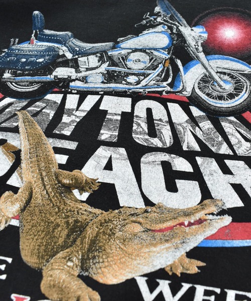 LABORATORY R(ラボラトリーアール)の「【USED】90’s Lee “Bike Week 1998” バイク Tシャツ USA製(Tシャツ/カットソー・メンズ・ブラック・LARGE)」の3枚目の写真