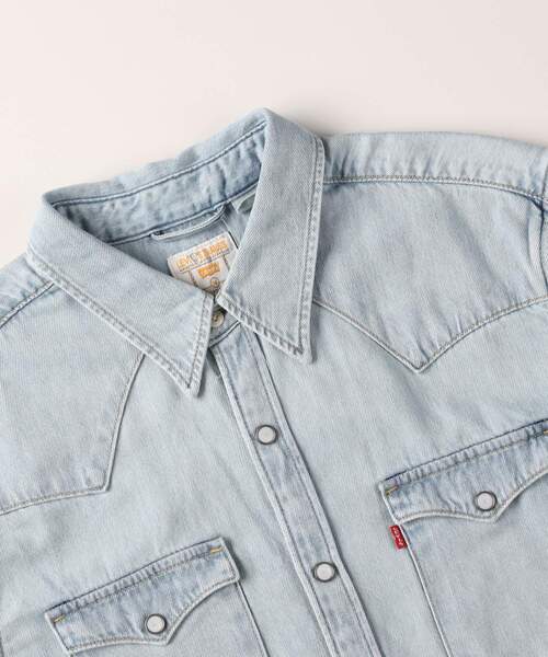 Levi's(リーバイス)の「Levi's ウエスタンシャツ(シャツ/ブラウス・メンズ・ライトブルー・05/04/03)」の6枚目の写真