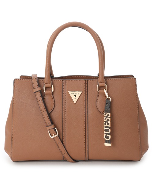 Guess(ゲス)の「FIONA Satchel ショルダーバッグ(ショルダーバッグ・レディース・ブラウン・ONE SIZE)」の1枚目の写真