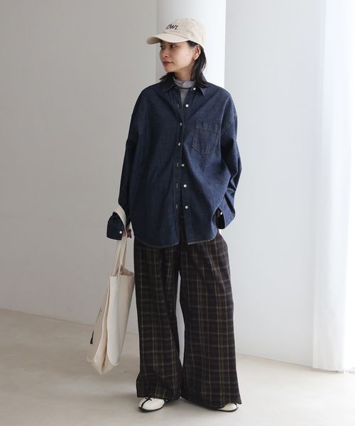 JOURNAL STANDARD（ジャーナルスタンダード）の「チェックコールパンツ（その他パンツ・レディース・チョコ/ブラック系その他・FREE）」の13枚目の写真