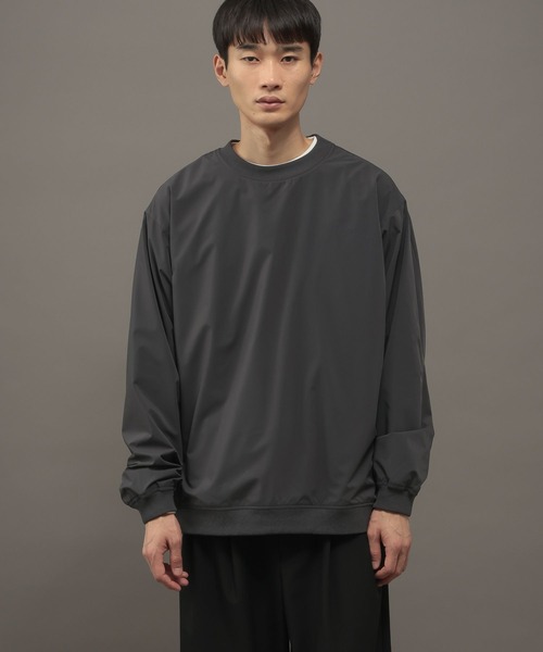 LAKOLE(ラコレ)の「TECHスムースタッチプルオーバー / 1060180(その他トップス・メンズ・グレー/ブラック・MEDIUM/X-LARGE/LARGE)」の1枚目の写真