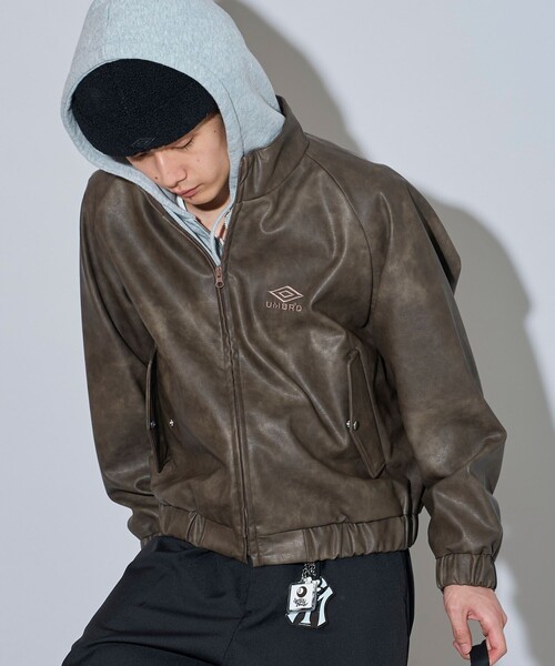 UMBRO(アンブロ)の「UMBRO/アンブロ SP Roll CAP/別注 ロール キャップ(ニットキャップ/ビーニー・メンズ・ダークブラウン/チェック/ブラック・ONE SIZE)」の4枚目の写真