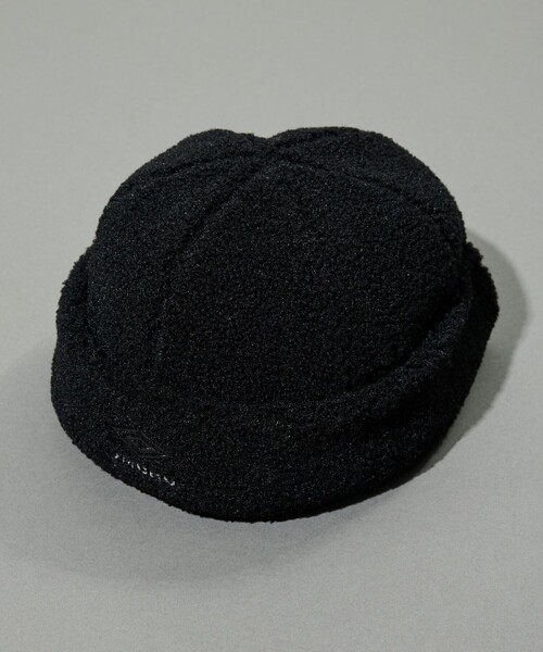 UMBRO(アンブロ)の「UMBRO/アンブロ SP Roll CAP/別注 ロール キャップ(ニットキャップ/ビーニー・メンズ・ダークブラウン/チェック/ブラック・ONE SIZE)」の5枚目の写真