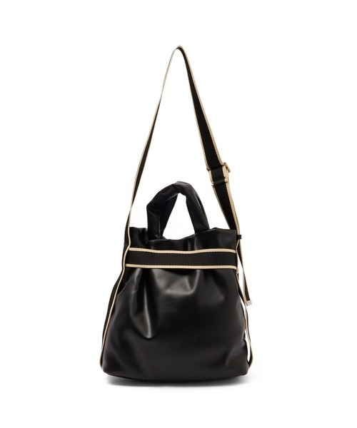 ROSE BUD（ローズバッド）の「【ROSE BUD別注】OUTDOOR/FAKE LEATHER 2WAY BELT BAG（ショルダーバッグ・レディース・ブラウン/ブラック・ONE SIZE）」の10枚目の写真
