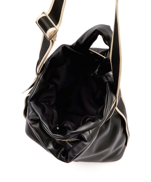 ROSE BUD（ローズバッド）の「【ROSE BUD別注】OUTDOOR/FAKE LEATHER 2WAY BELT BAG（ショルダーバッグ・レディース・ブラウン/ブラック・ONE SIZE）」の16枚目の写真