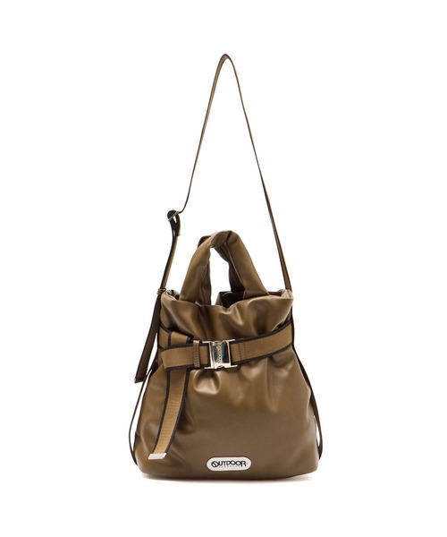 ROSE BUD（ローズバッド）の「【ROSE BUD別注】OUTDOOR/FAKE LEATHER 2WAY BELT BAG（ショルダーバッグ・レディース・ブラウン/ブラック・ONE SIZE）」の18枚目の写真