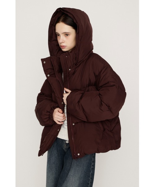 SLY(スライ)の「【AW PRE ORDER 第2弾】FUR HOODIE PUFFER JK ファーフーディーパファージャケット 秋服 冬服 ファー/フード取り外し可能◎ スタンドネック ハイネック(ブルゾン・レディース・ブラック/ブラウン/カーキ/アイボリー・FREE)」の20枚目の写真