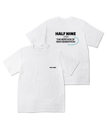 ラウンディング半袖Tシャツ E04BRD_HBX10161 [2色]