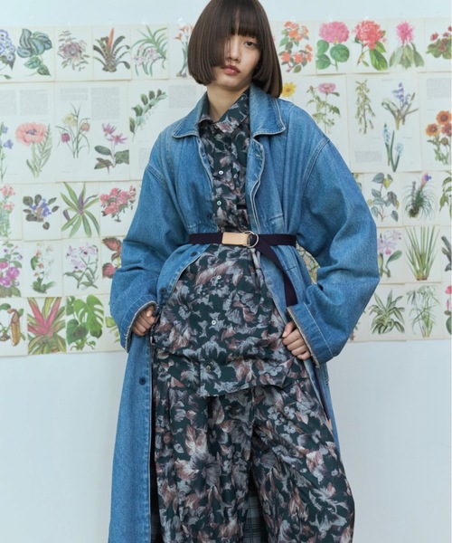flaeu(フラユ)の「Full Bloom Pants(その他パンツ・レディース・グリーン/ブラック・FREE)」の9枚目の写真