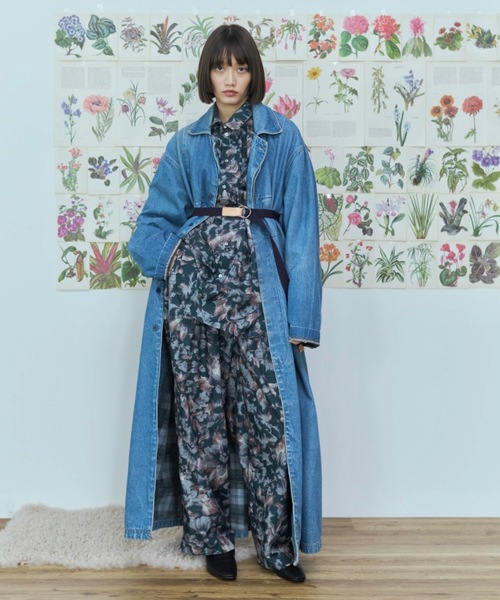 flaeu(フラユ)の「Full Bloom Pants(その他パンツ・レディース・グリーン/ブラック・FREE)」の11枚目の写真