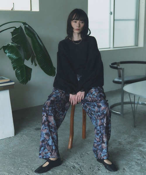 flaeu(フラユ)の「Full Bloom Pants(その他パンツ・レディース・グリーン/ブラック・FREE)」の17枚目の写真