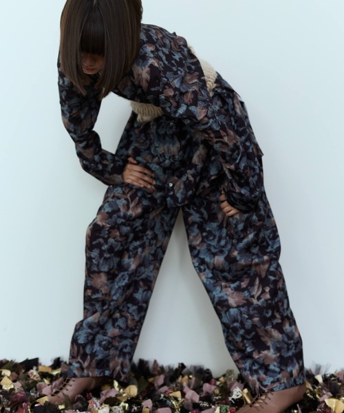 flaeu(フラユ)の「Full Bloom Pants(その他パンツ・レディース・グリーン/ブラック・FREE)」の21枚目の写真