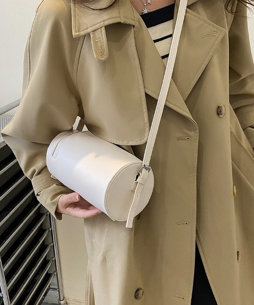 ampm（エーエムピーエム）の「横長スクエア ミニショルダーバッグ（ショルダーバッグ・レディース・ブラウン/ブラック/ホワイト・FREE）」の15枚目の写真