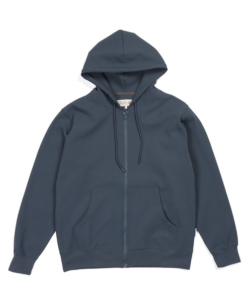 The DUFFER of ST.GEORGE(ザダファーオブセントジョージ)の「「AIR FLEX」MINI WAFFLE ZIP PARKA:機能素材 「エアフレックス」ミニワッフル ジップパーカー(パーカー・メンズ・ホワイト/ブラック/ブルーグレー・X-LARGE/LARGE/MEDIUM/SMALL)」の14枚目の写真