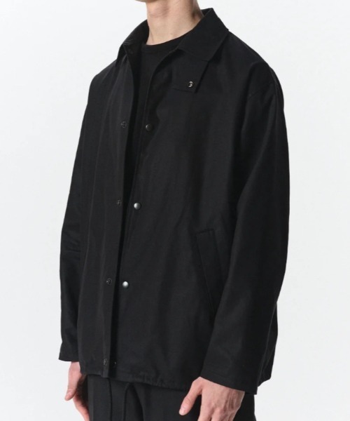 markaware(マーカウェア)の「MARKAWARE(マーカウェア) COACH JACKET Ⅳ ORGANIC COTTON SURVIVAL CLOTH(その他アウター・メンズ・キャメル/ブラック・2/3)」の3枚目の写真