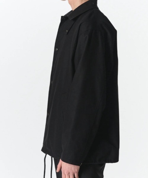 markaware(マーカウェア)の「MARKAWARE(マーカウェア) COACH JACKET Ⅳ ORGANIC COTTON SURVIVAL CLOTH(その他アウター・メンズ・キャメル/ブラック・2/3)」の4枚目の写真