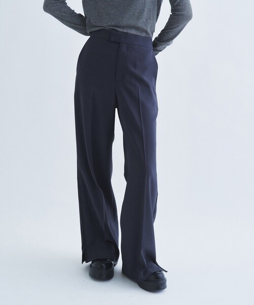 CODE A(コードエー)の「【Re】line zip trousers(その他パンツ・レディース・チャコールグレー/ブラック・34/38/36)」の3枚目の写真