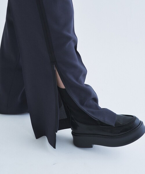 CODE A(コードエー)の「【Re】line zip trousers(その他パンツ・レディース・チャコールグレー/ブラック・34/38/36)」の9枚目の写真