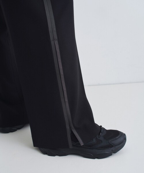CODE A(コードエー)の「【Re】line zip trousers(その他パンツ・レディース・チャコールグレー/ブラック・34/38/36)」の16枚目の写真