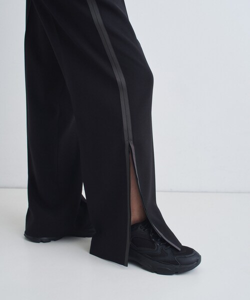 CODE A(コードエー)の「【Re】line zip trousers(その他パンツ・レディース・チャコールグレー/ブラック・34/38/36)」の17枚目の写真