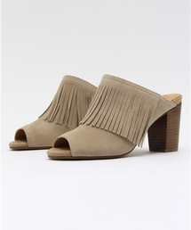 LIMITLESS LUXURY | シープシルキーフリンジサボ(その他シューズ)