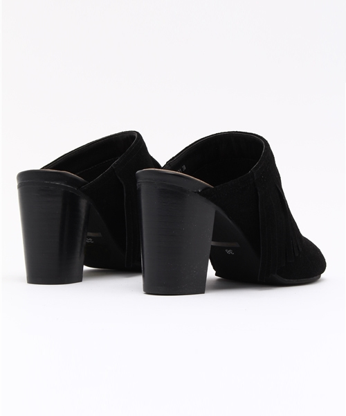 LIMITLESS LUXURY（リミットレスラグジュアリー）の「シープシルキーフリンジサボ◆（その他シューズ・レディース・ベージュ/ブラック/キャメル・36/37/38）」の6枚目の写真