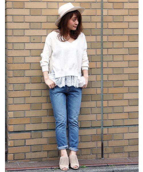 LIMITLESS LUXURY（リミットレスラグジュアリー）の「シープシルキーフリンジサボ◆（その他シューズ・レディース・ベージュ/ブラック/キャメル・36/37/38）」の10枚目の写真