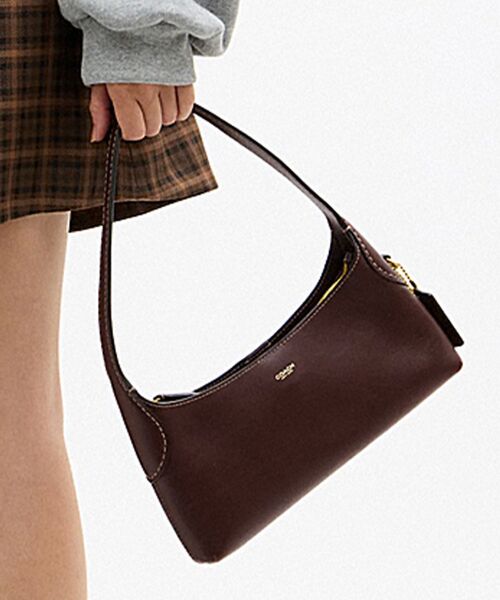 【新品未使用】COACH ブルックリン ショルダー バッグ　ブラウン ブルックリン ショルダー バッグ 26（ショルダーバッグ）｜COACH