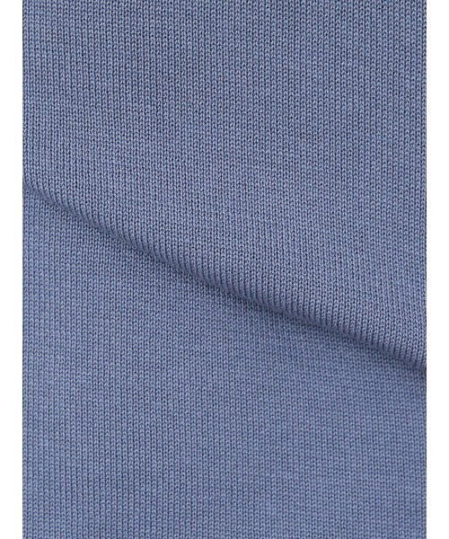 SUIT SQUARE(スーツスクエア)の「クルーネックニット/長袖/ウォッシャブル/抗ピリング/コットンアクリル天竺/無地(ニット/セーター・メンズ・ブルー/ネイビー/ライトグレー・M/S/LL/L)」の9枚目の写真