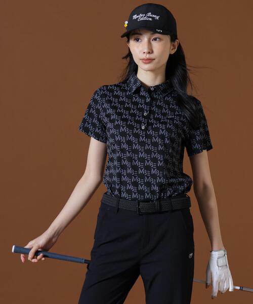 MASTER BUNNY EDITION(マスターバニーエディション)の「36G半袖ポロシャツ (WOMENS)(ポロシャツ・レディース・ブラック/パープル/ホワイト・LARGE/MEDIUM/SMALL)」の4枚目の写真