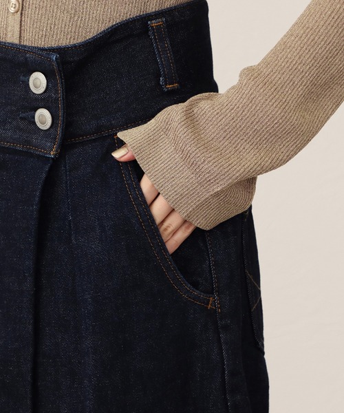 SOMETHING(サムシング)の「【GISELe10月号掲載】atelier SOMETHING WRAP SHORTS/ラップデニムショーツ(デニムパンツ・レディース・インディゴブルー/ライトインディゴブルー・SMALL/MEDIUM)」の20枚目の写真