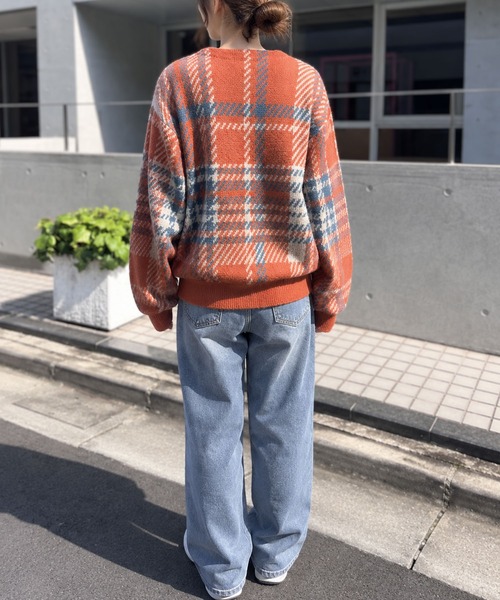 BEVERLY HILLS POLO CLUB(ビバリーヒルズポロクラブ)の「【BEVERLY HILLS POLO CLUB】ビバリーヒルズポロクラブ モヘヤタッチニットカーディガン(カーディガン/ボレロ・レディース・オレンジ系/グレー/ブルー系/ブラウン系/ホワイト系/ブラック・FREE)」の17枚目の写真
