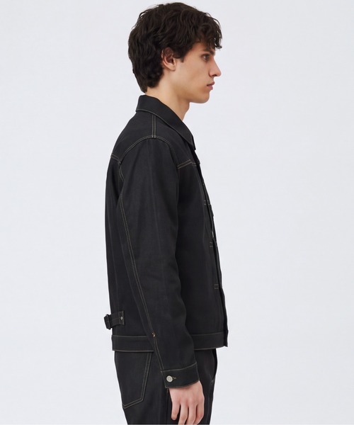 UNITED TOKYO(ユナイテッドトウキョウ)の「【新作】SUPIMA DENIM TYPE1 JACKET(ブルゾン・メンズ・ブラック/インディゴブルー・2/1)」の17枚目の写真