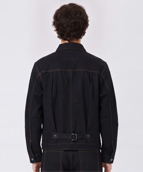 UNITED TOKYO(ユナイテッドトウキョウ)の「【新作】SUPIMA DENIM TYPE1 JACKET(ブルゾン・メンズ・ブラック/インディゴブルー・2/1)」の18枚目の写真