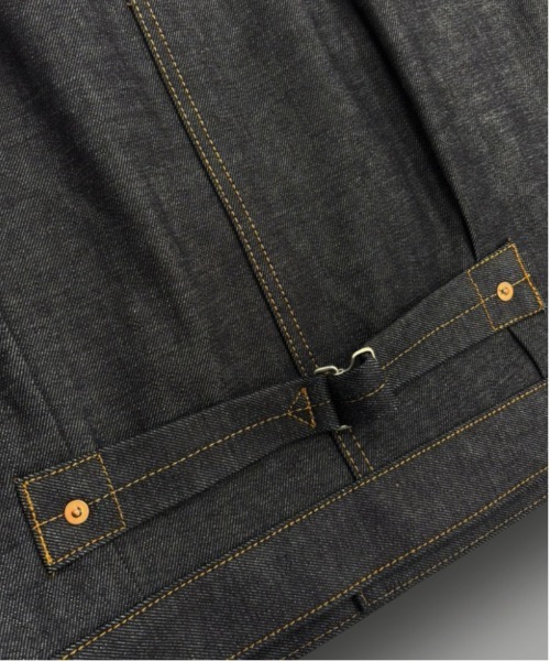 UNITED TOKYO(ユナイテッドトウキョウ)の「【新作】SUPIMA DENIM TYPE1 JACKET(ブルゾン・メンズ・ブラック/インディゴブルー・2/1)」の14枚目の写真