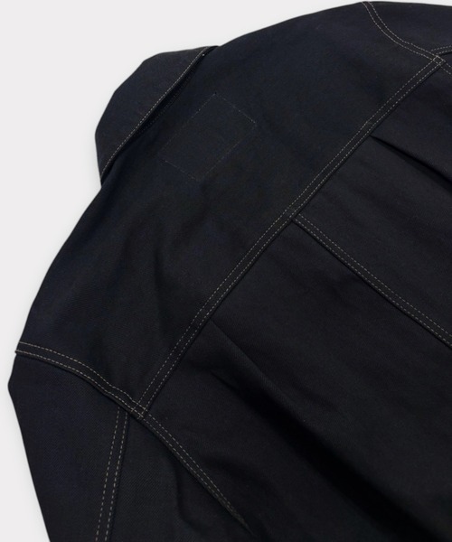 UNITED TOKYO(ユナイテッドトウキョウ)の「【新作】SUPIMA DENIM TYPE1 JACKET(ブルゾン・メンズ・ブラック/インディゴブルー・2/1)」の19枚目の写真