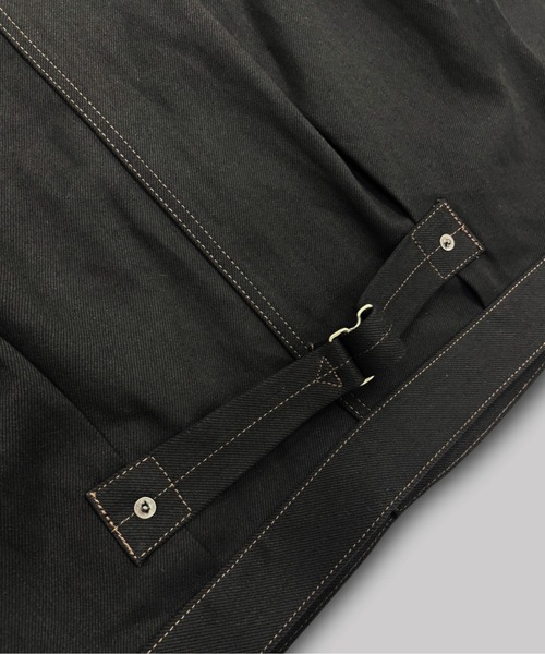 UNITED TOKYO(ユナイテッドトウキョウ)の「【新作】SUPIMA DENIM TYPE1 JACKET(ブルゾン・メンズ・ブラック/インディゴブルー・2/1)」の21枚目の写真