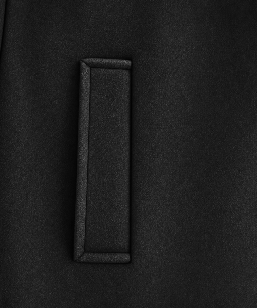 GRAYBLVD(グレイブラバット)の「エヴァン ウールブレンドハーフコート(BLACK)(チェスターコート・レディース・その他・LARGE/MEDIUM/X-LARGE)」の4枚目の写真