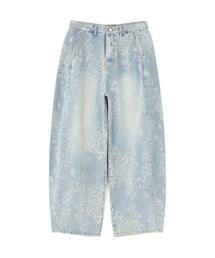SIS（エスアイエス）の「SIS/エスアイエス/LEOPARD DENIM（デニムパンツ）」