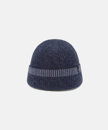MOIF（モイフ）の「[AW26] デュアルヤーンニットキャップ / ダスティブルー（ニットキャップ/ビーニー）」