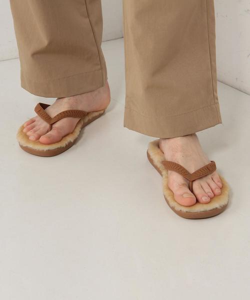 UGG（アグ）の「＜UGG Australia（アグ オーストラリア）＞BEACH SANDAL（サンダル・メンズ・ブラック/ベージュ・10/11/9）」の9枚目の写真