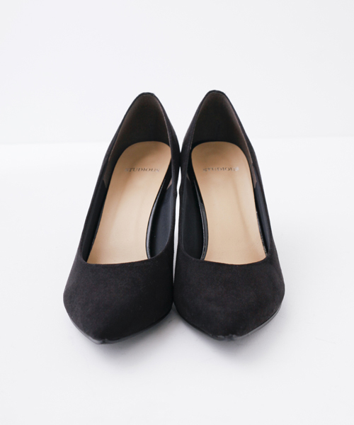 STUDIOUS（ステュディオス）の「STUDIOUS スウェードライクポインテッドパンプス（パンプス・レディース・グレー/ブラック/ブラウン/ネイビー・S/M/L/MEDIUM/LARGE/SMALL）」の9枚目の写真