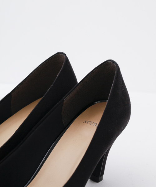 STUDIOUS（ステュディオス）の「STUDIOUS スウェードライクポインテッドパンプス（パンプス・レディース・グレー/ブラック/ブラウン/ネイビー・S/M/L/MEDIUM/LARGE/SMALL）」の13枚目の写真