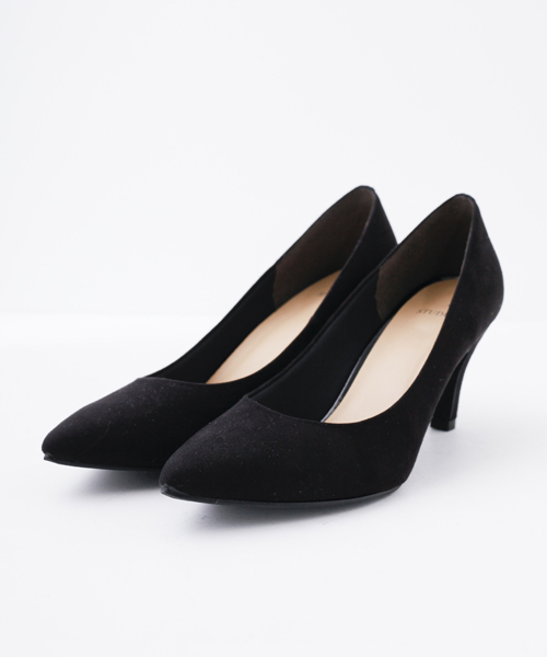 STUDIOUS（ステュディオス）の「STUDIOUS スウェードライクポインテッドパンプス（パンプス・レディース・グレー/ブラック/ブラウン/ネイビー・S/M/L/MEDIUM/LARGE/SMALL）」の16枚目の写真