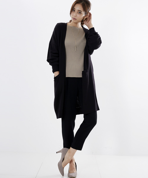 STUDIOUS（ステュディオス）の「STUDIOUS スウェードライクポインテッドパンプス（パンプス・レディース・グレー/ブラック/ブラウン/ネイビー・S/M/L/MEDIUM/LARGE/SMALL）」の18枚目の写真